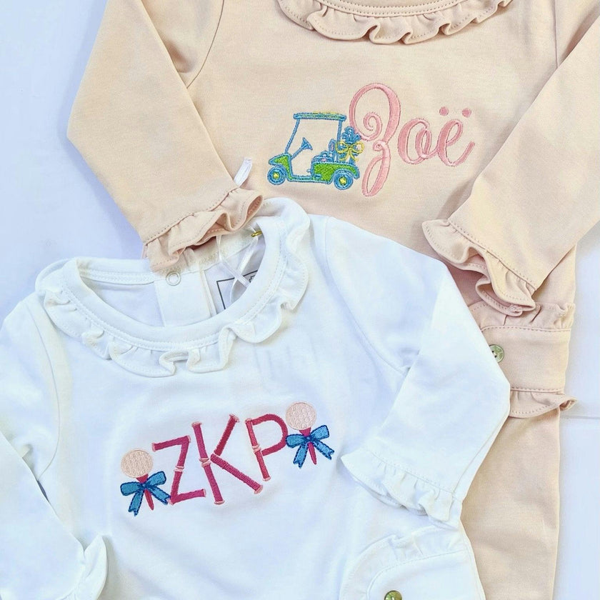 Lucy Romper for Girls Light Pink