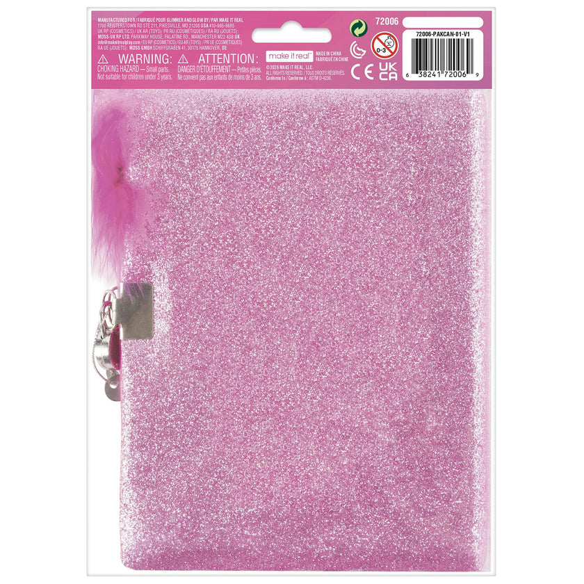 G&G: Locking Journal Set - Born To Sparkle Glitter