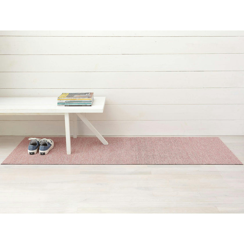 Heathered Shag Floor Mat, Pink