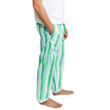 Men's Drawbertson Wild Stripes PJ Pants - Organic Cotton Poplin