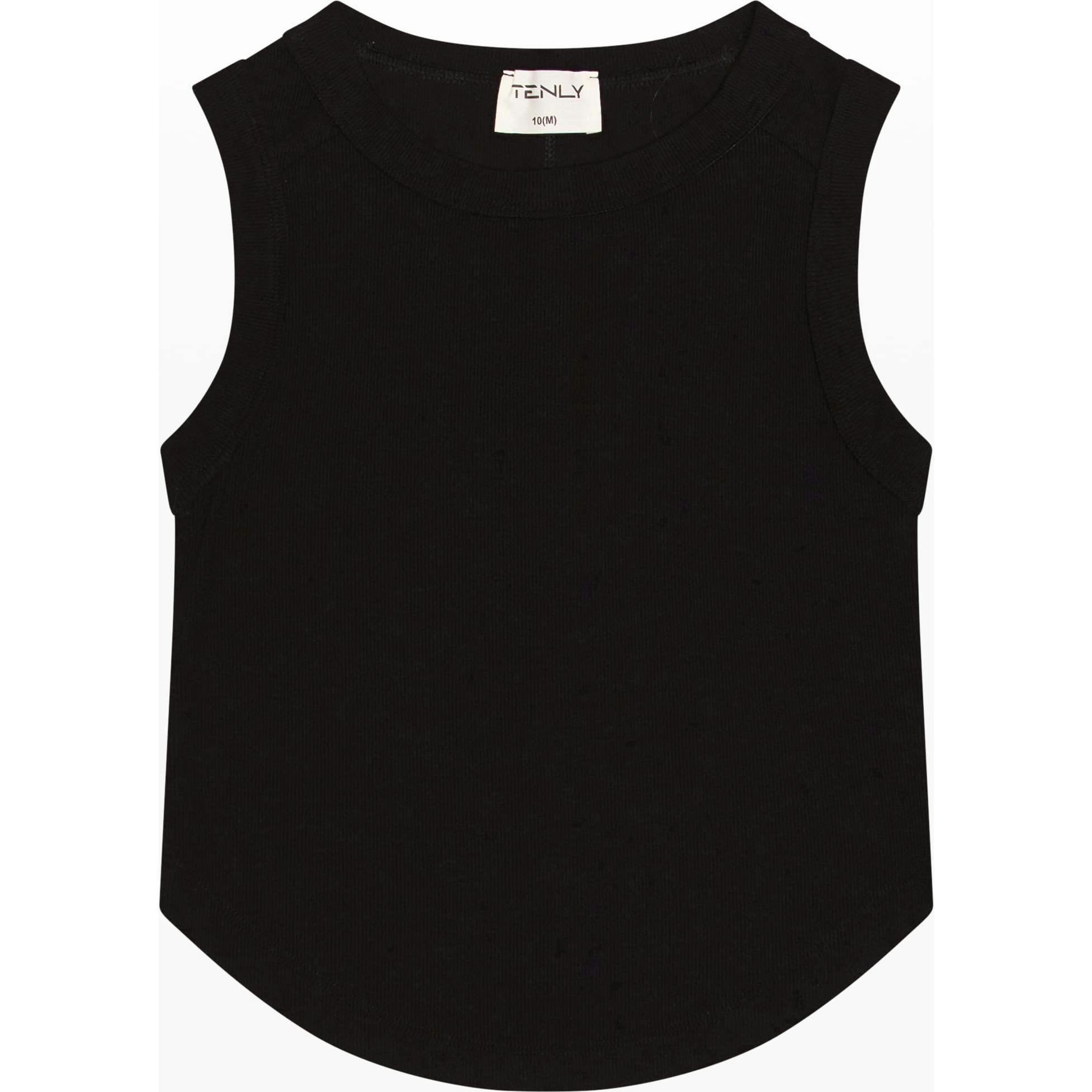 Tenly Rayon Rib Exposed Seam Tank Top
