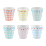 Gingham Reusable Cups