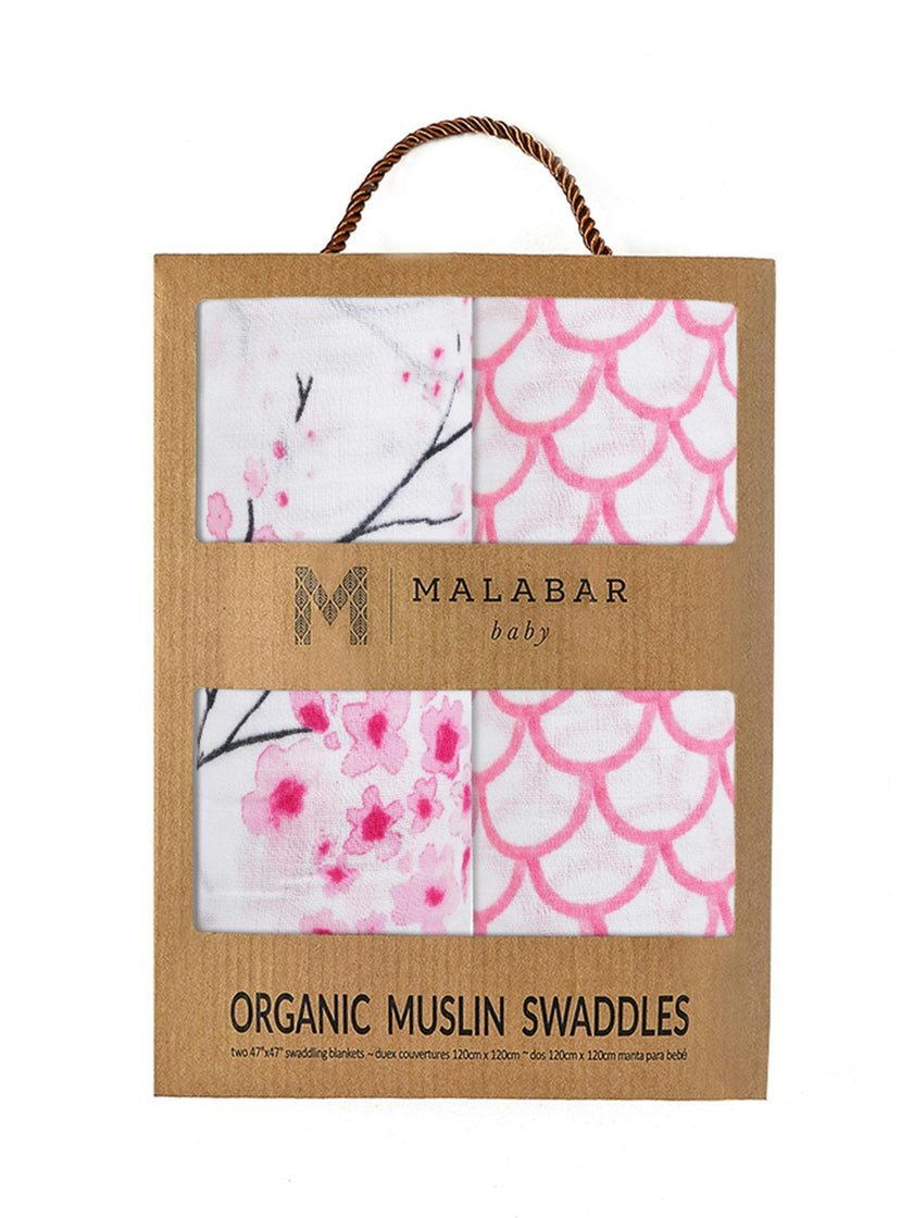 Organic Muslin Swaddle Gift Set