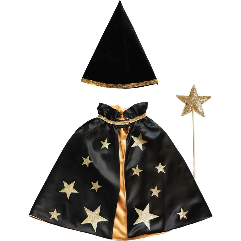 Dragon and Wizard Costume Gift Set,  Green/Black