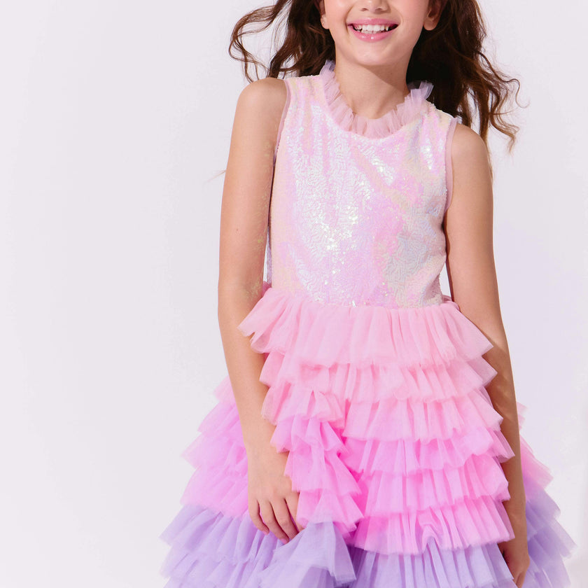 Dreamy Ombre Tulle Dress