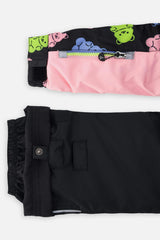 Two Piece Play Snowsuit Black Gummy Bear Print