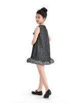 Dark Gray Speckled Dress