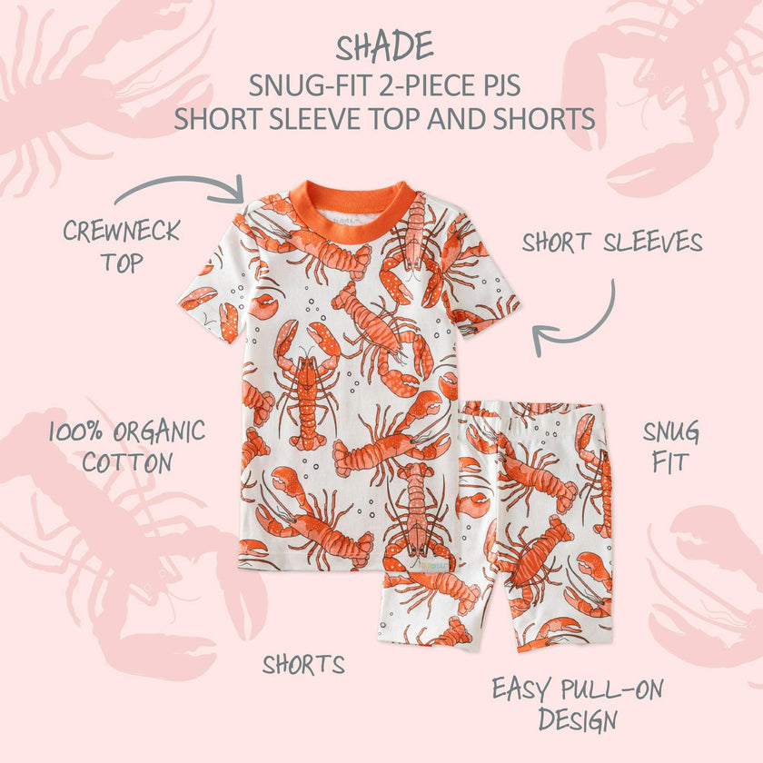 SHADE Snug-fit 2-Piece Toddler Pajamas for Boys & Girls