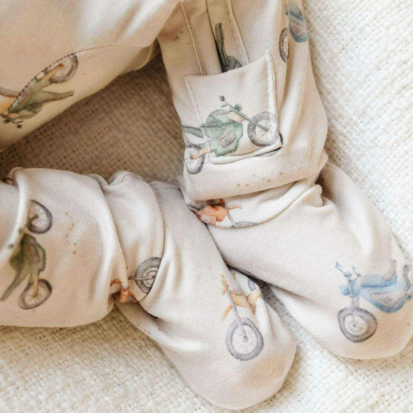 Zip-Up Footie Pajama - Ryder