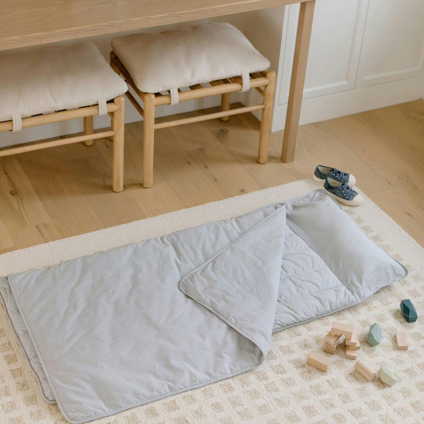 Organic Toddler Nap Roll-N-Rest Mat Set