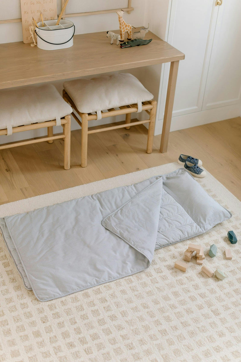 Organic Toddler Nap Roll-N-Rest Mat Set