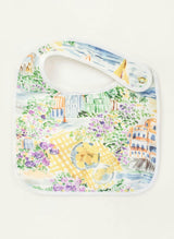 Baby Bib & Shawl Blanket Set - Limoncello