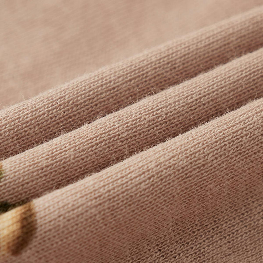 Mushroom Organic Cotton Ruffle Long Sleeve One Piece