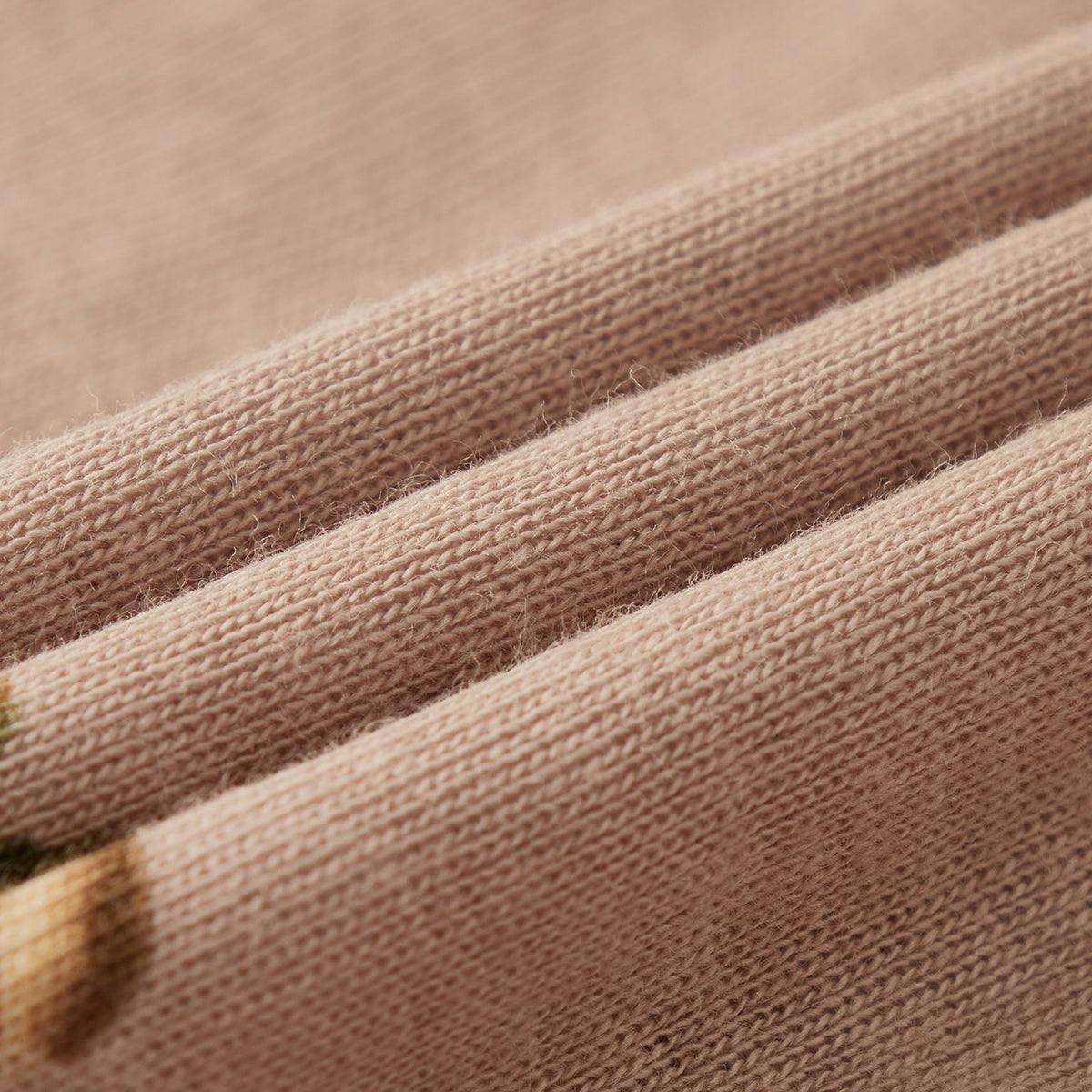 Mushroom Organic Cotton Ruffle Long Sleeve One Piece
