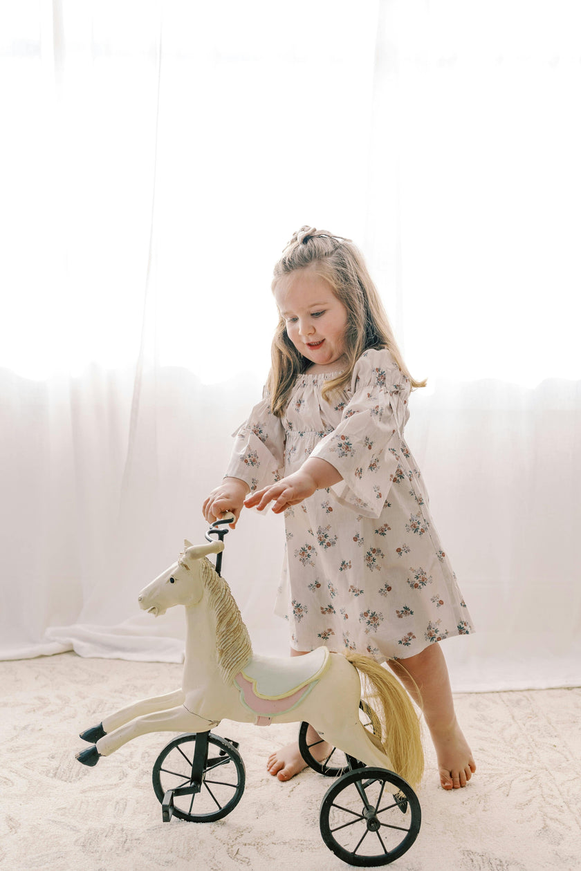 Kennedi Dress-wildflower whisper | Bell Sleeve