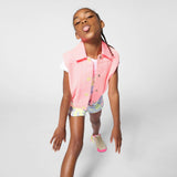 Multicolor Abstract Kids’ Shorts