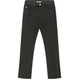 Emie Straight High Rise | Black Peached Raw