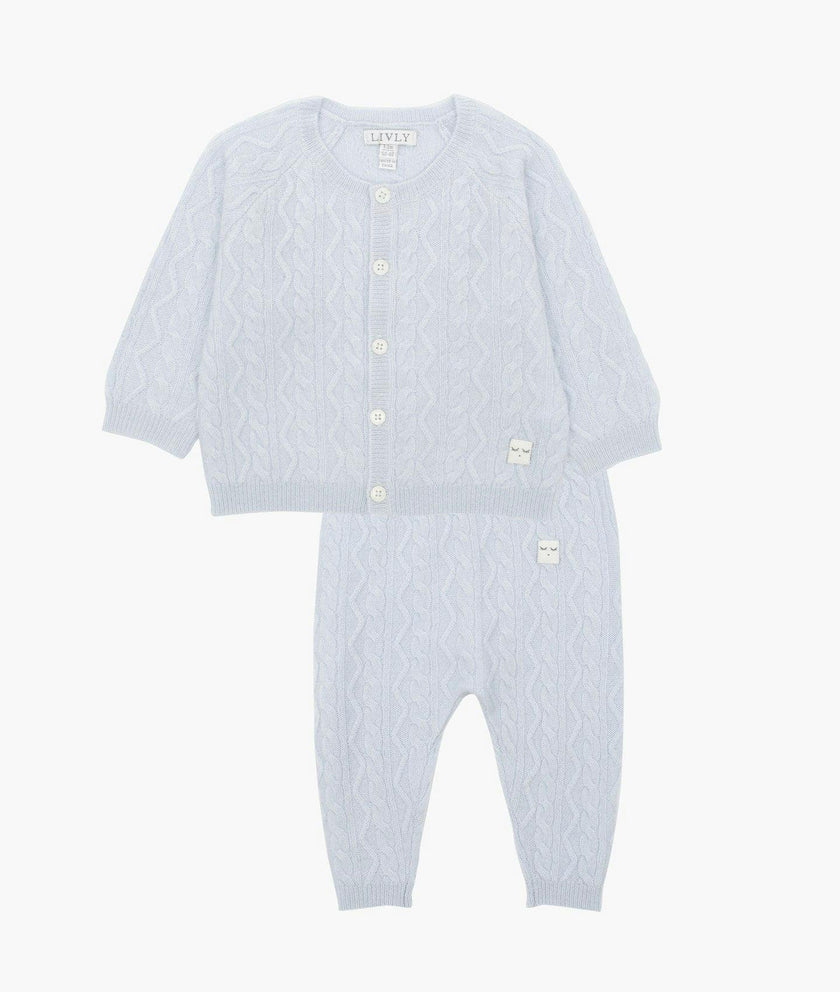 Cashmere Cable Knit set