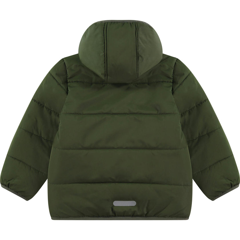 Reversible Multi-Textured Sherpa Winter Jacket