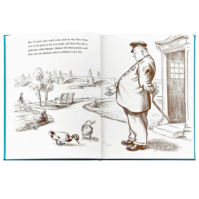 Make Way For Ducklings Leather Bound Classic Children's Book