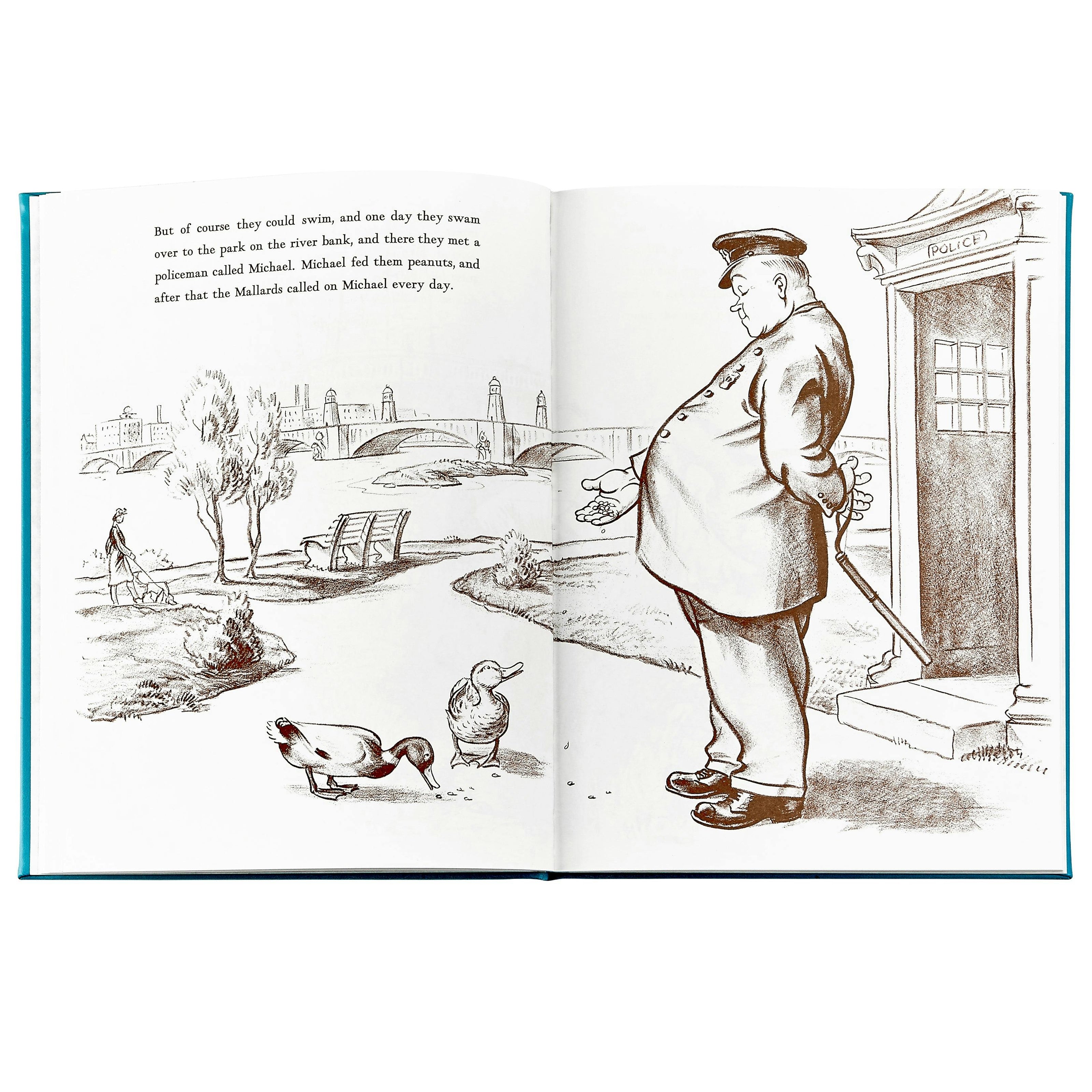 Make Way For Ducklings Leather Bound Classic Children's Book