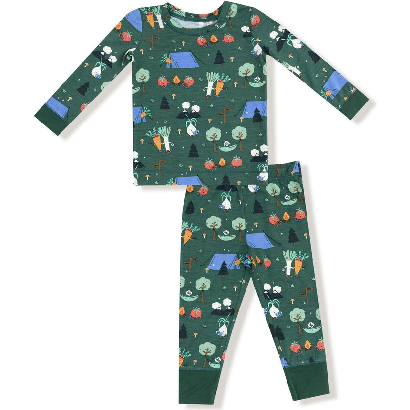 Camping Veggies - Long Sleeve Loungewear Set