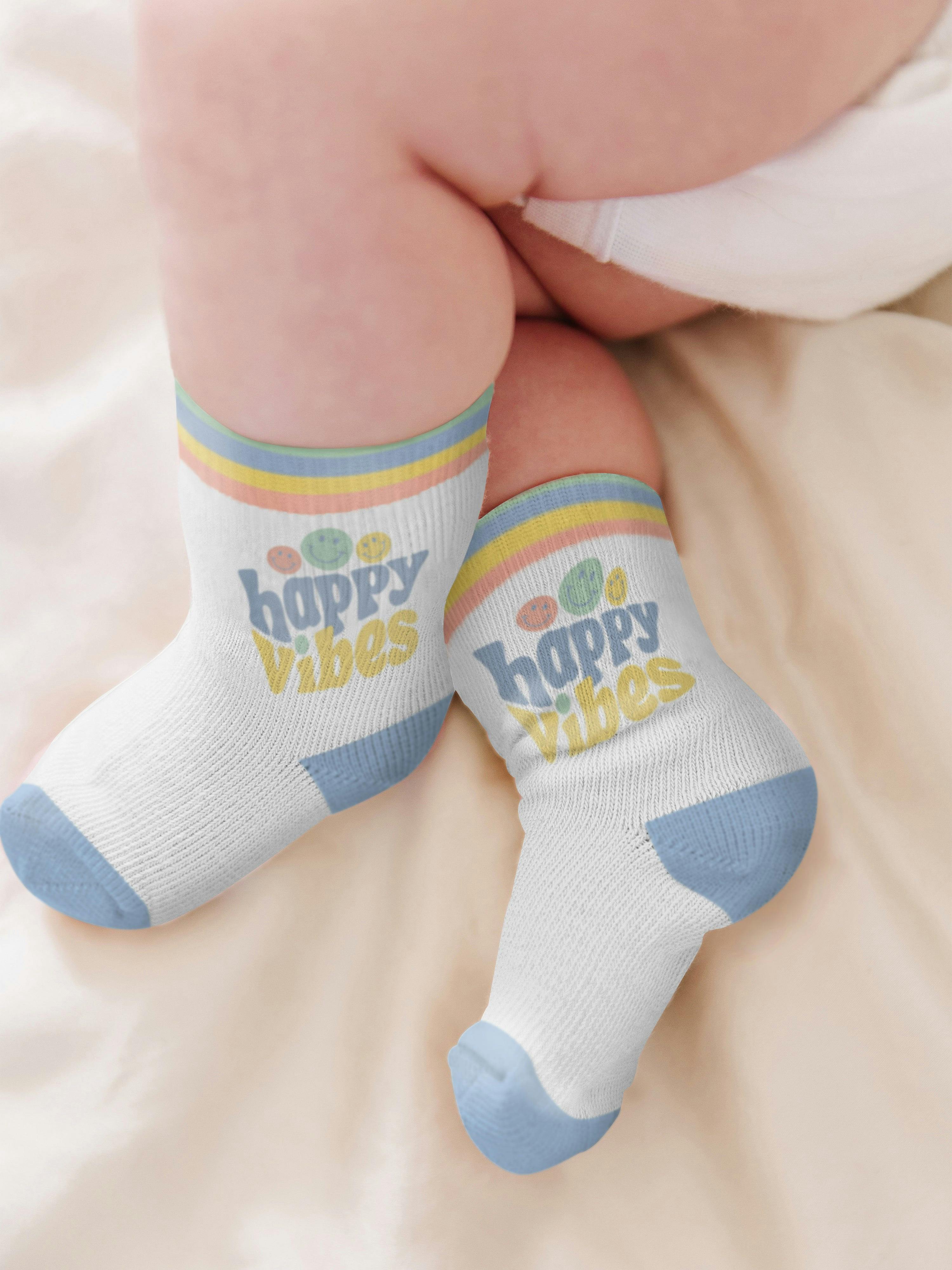 Baby Socks Trios With Zipper Wash Bag