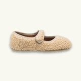 Shearling Mary Jane | Beige