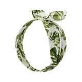 Island Leaf Bow Twist Knotted Headband