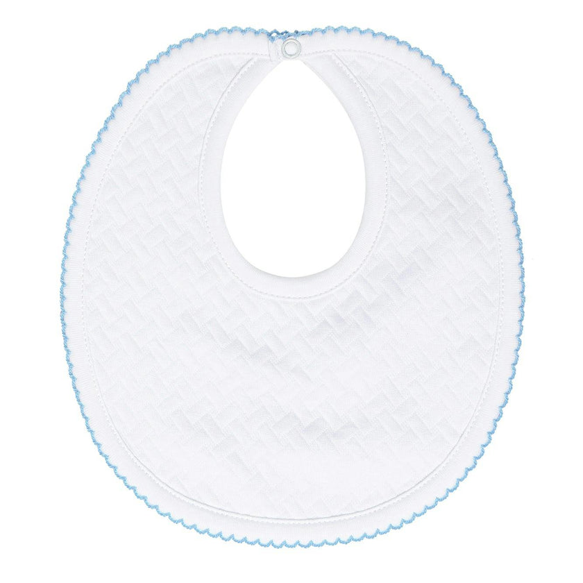Basket Weave Baby Bib