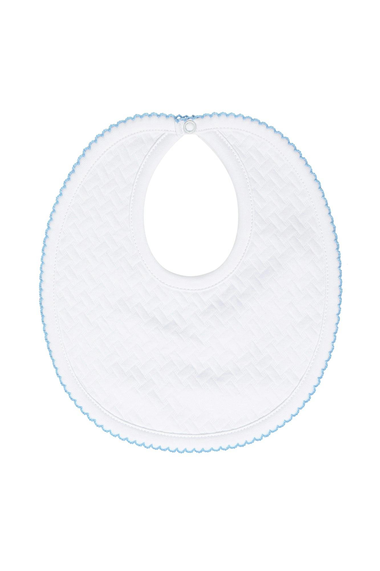Basket Weave Baby Bib