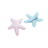 Textured Starfish Hair Clip Set