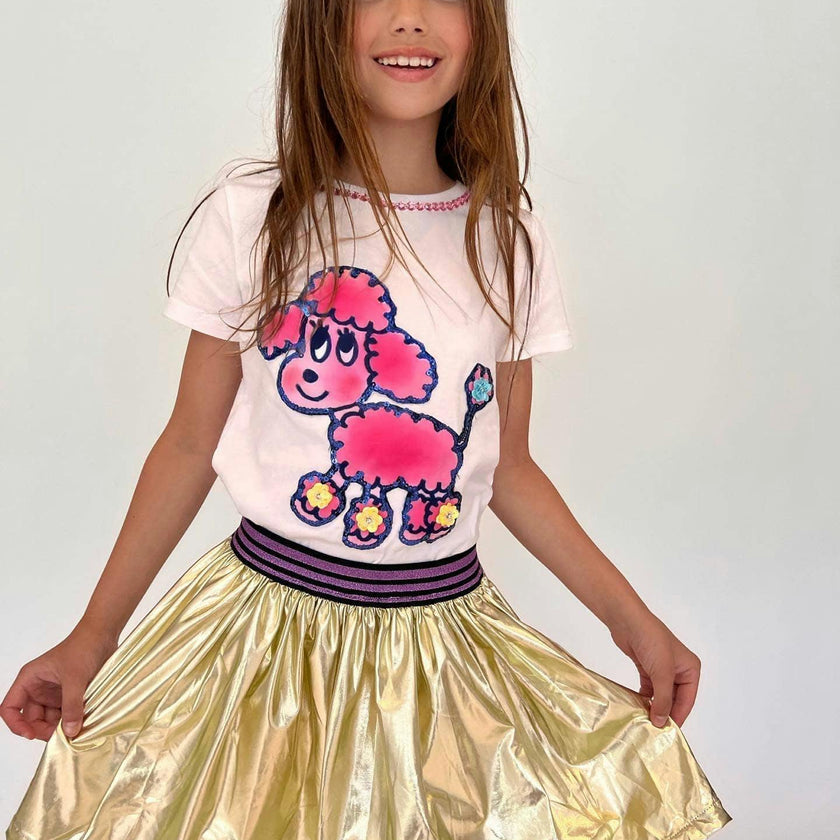 Goldie Foil Skirt