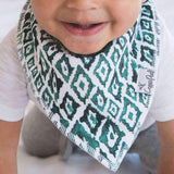 4 Pack Baby Bandana Bibs - Bison