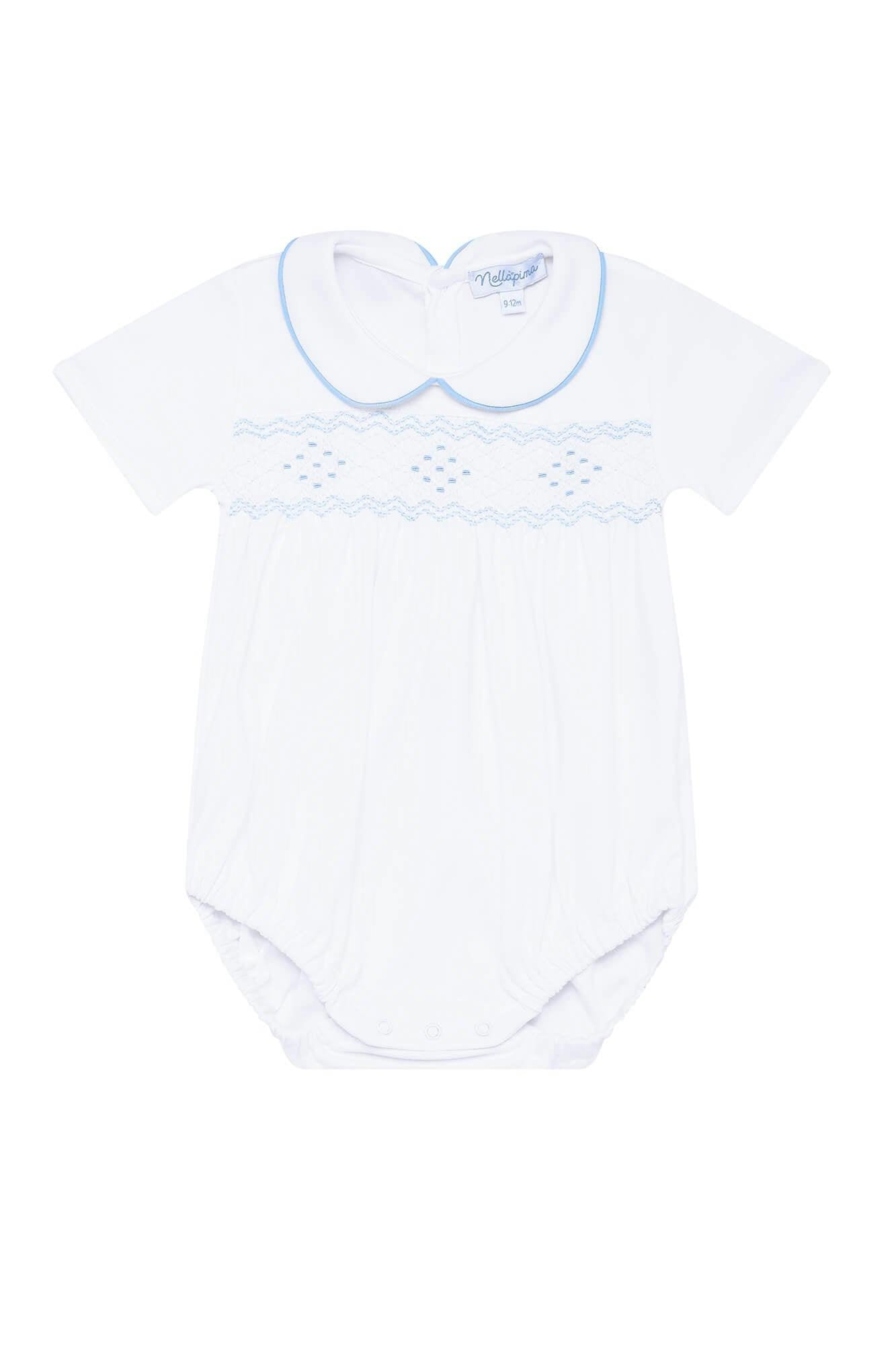 Nella Smocked Boy Bubble