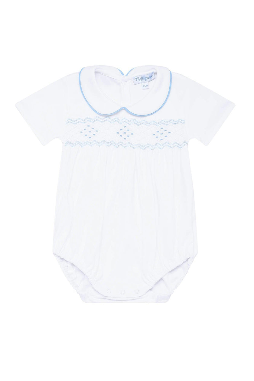 Nella Smocked Boy Bubble