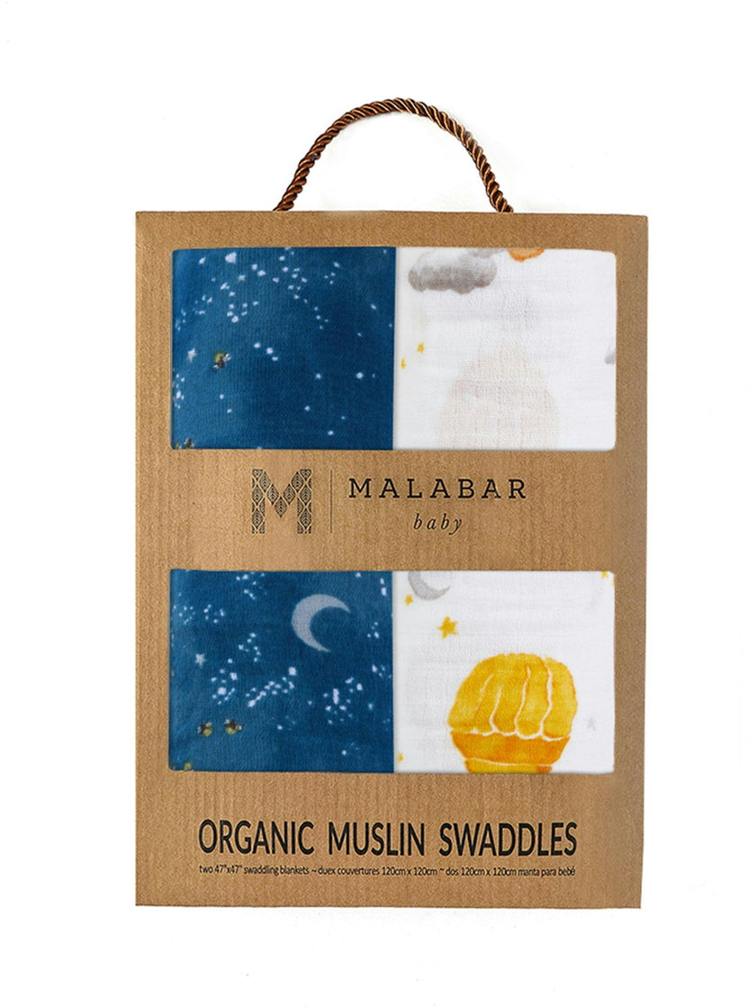 Organic Muslin Swaddle Gift Set
