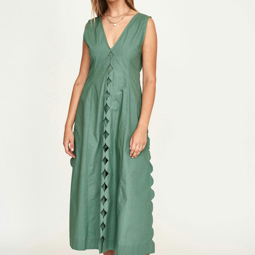 Barcelona Dress in Laurel