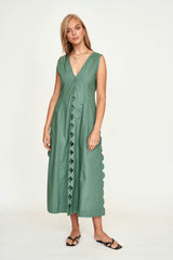 Barcelona Dress in Laurel