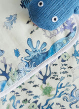 Under the Sea Bib, Coral Reef Burp and Soft Rattle