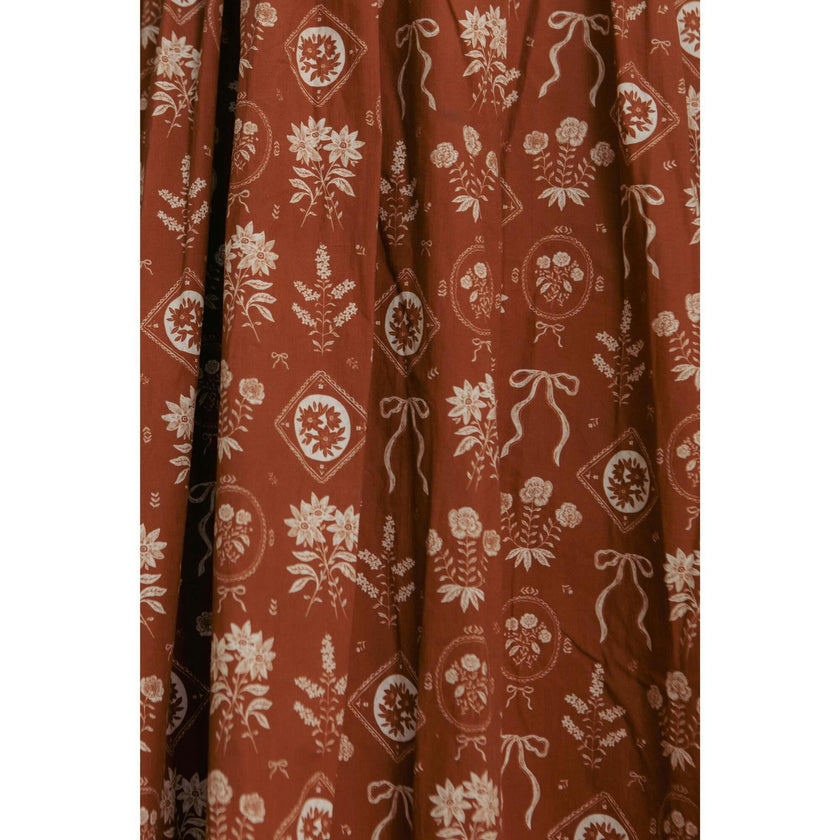 Nash Dress in Sepia Bows