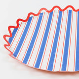 Nautical Striped Dinner Plates