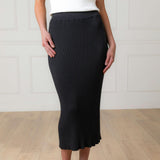 Organic Sweater Midi Skirt
