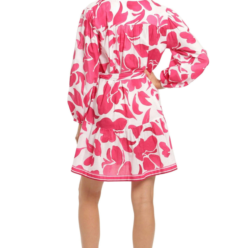Sandra Dress - Fashion Fuchsia