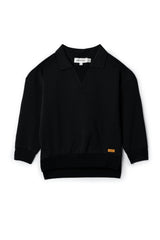 French Ribbed Fleece Sweatshirt