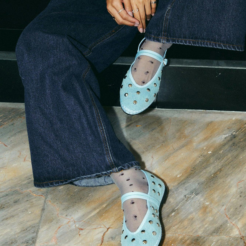 Mae Silver Light Denim
