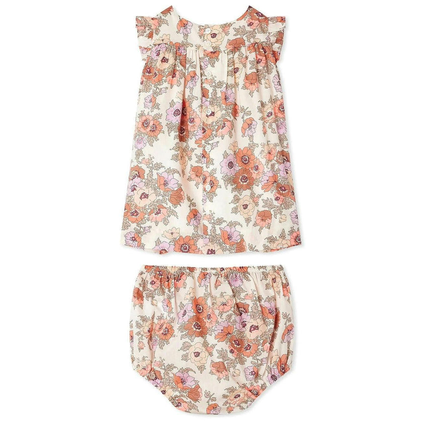 BONPOINT Clothibis Bright Floral Baby Dress