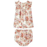 BONPOINT Clothibis Bright Floral Baby Dress
