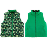 Casey Reversible Down Vest, Green
