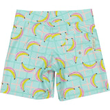 Banana splash surfer swim shorts